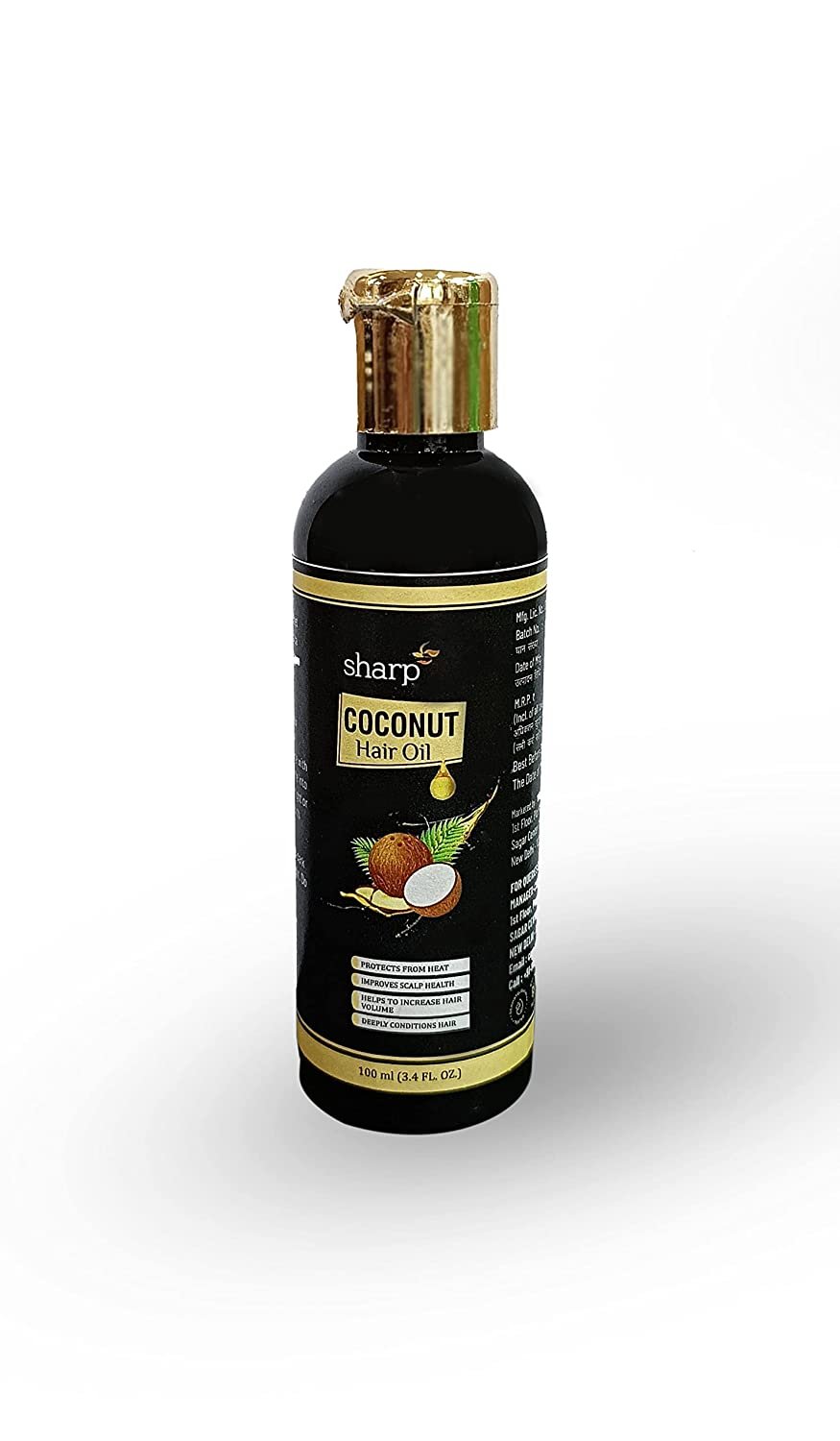 Sharp Coconut oil for Body, Hair & Skin Care - 100ML