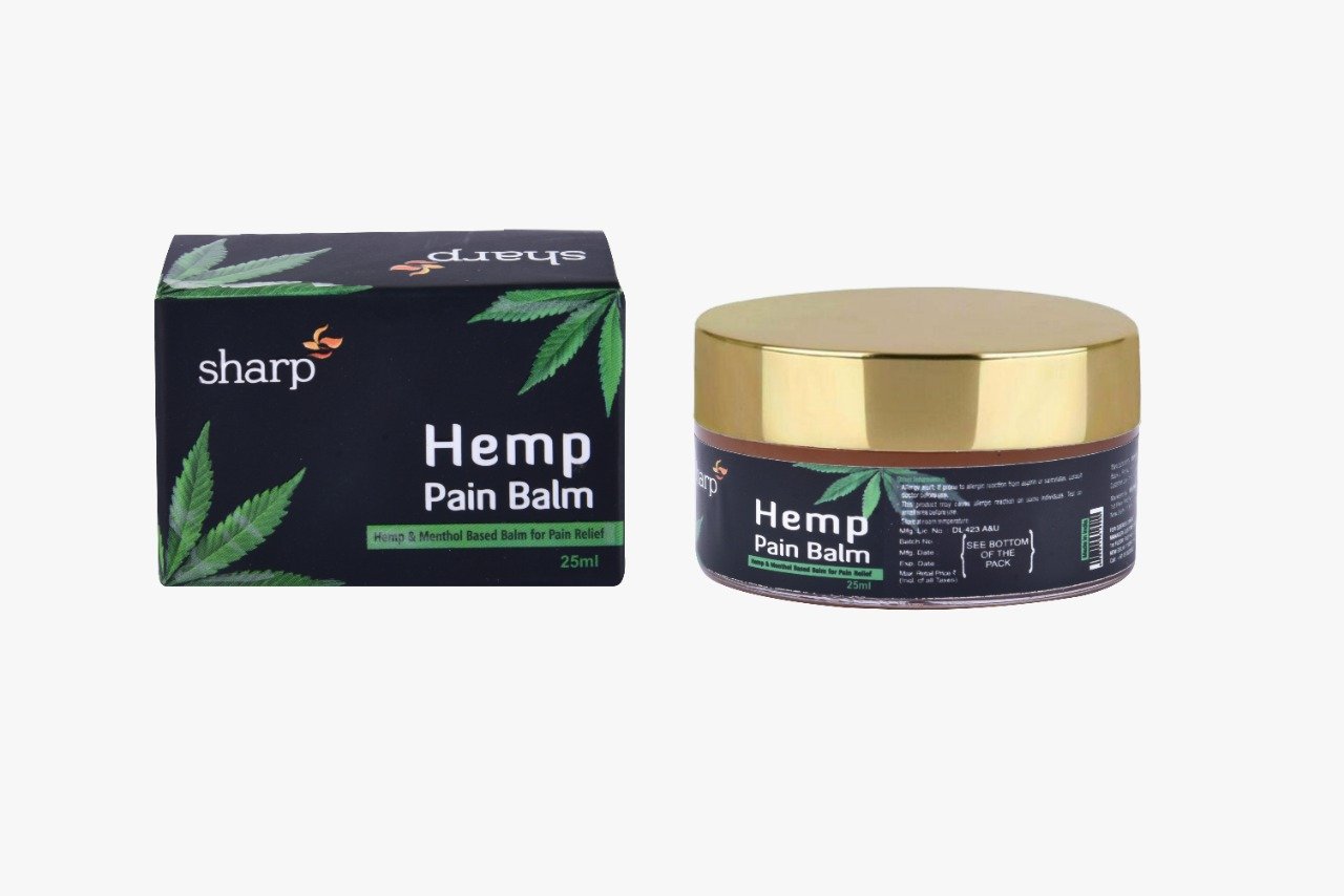 Sharp Hemp Pain Balm | Menthol & Hemp Based | 25ml